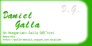 daniel galla business card